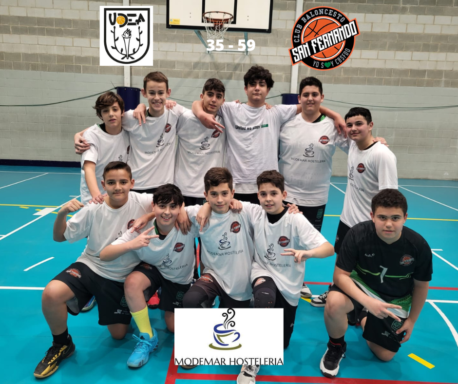 Lee más sobre el artículo Gran partido de los chicos del Infantil MODEMAR, que se desplazaron a Algeciras para enfrentarse a Damex Udea Algeciras. Enhorabuena campeones!