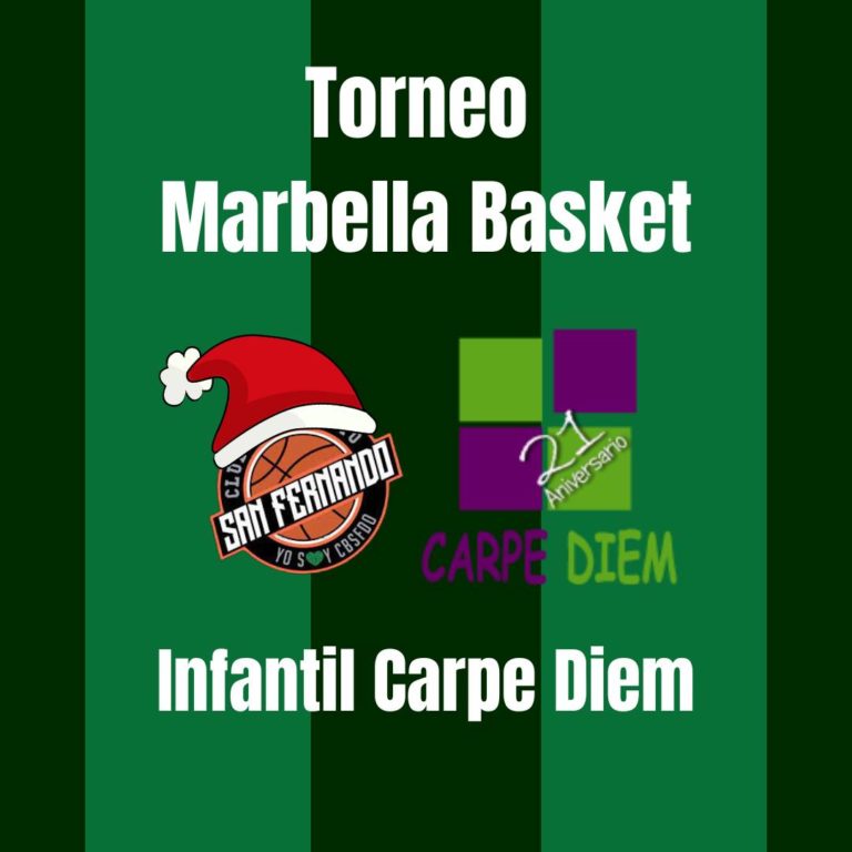 Lee más sobre el artículo Galería | Infantil Carpe Diem acudió al torneo organizado por Marbella Basket